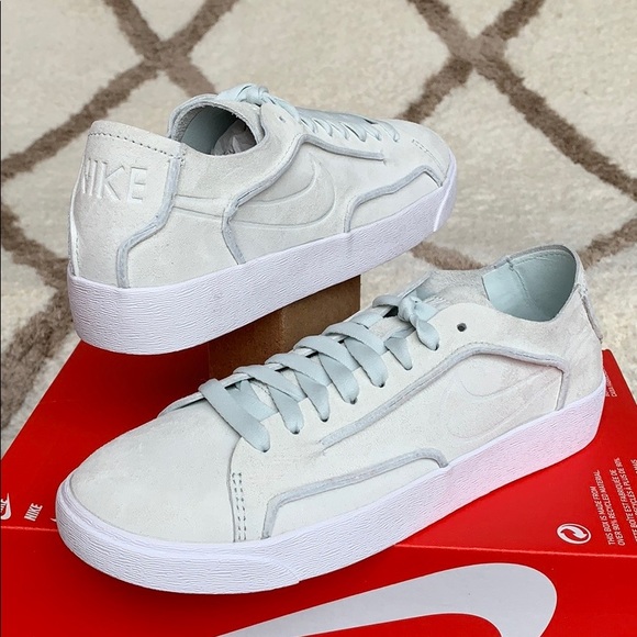 NIKE W BLAZER LOW DECON GHOST AQUA/GHOST AQUA-WHIT - Picture 5 of 16